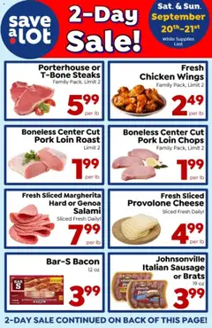 Preview of Save a Lot weekly ads valid from 15.09.2025