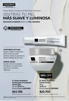 Catálogo AVON Campaña 10B │ válido desde el 03.06.2025 | Página: 13 | Productos: Contorno de ojos, Contorno, Crema
