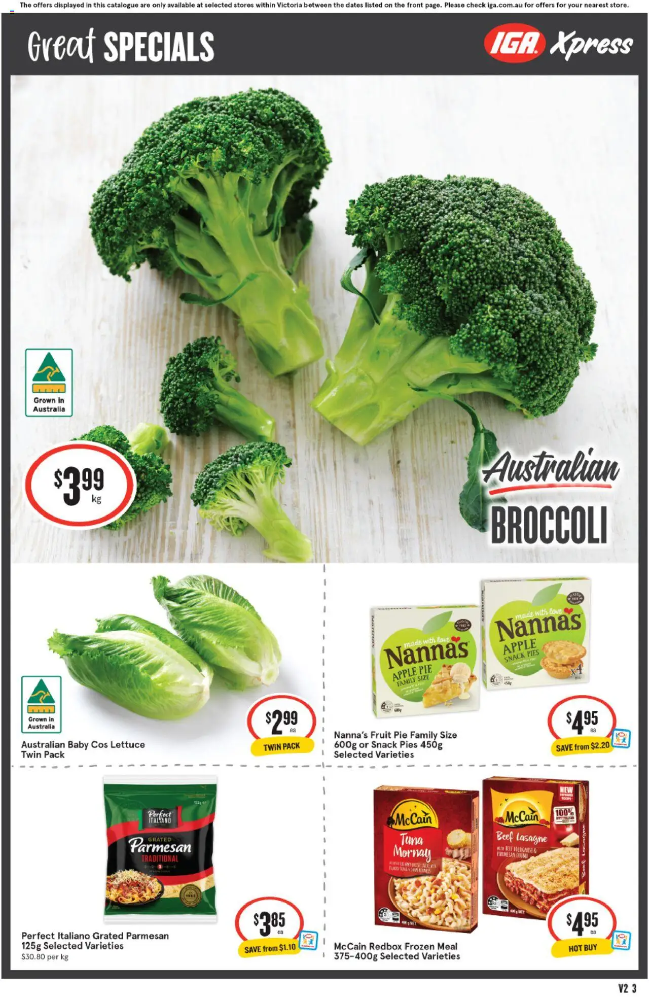 IGA catalogue - valid from 20.08.2025 | Page: 3 | Products: Shelf, Cereal, Biscuits, Mango