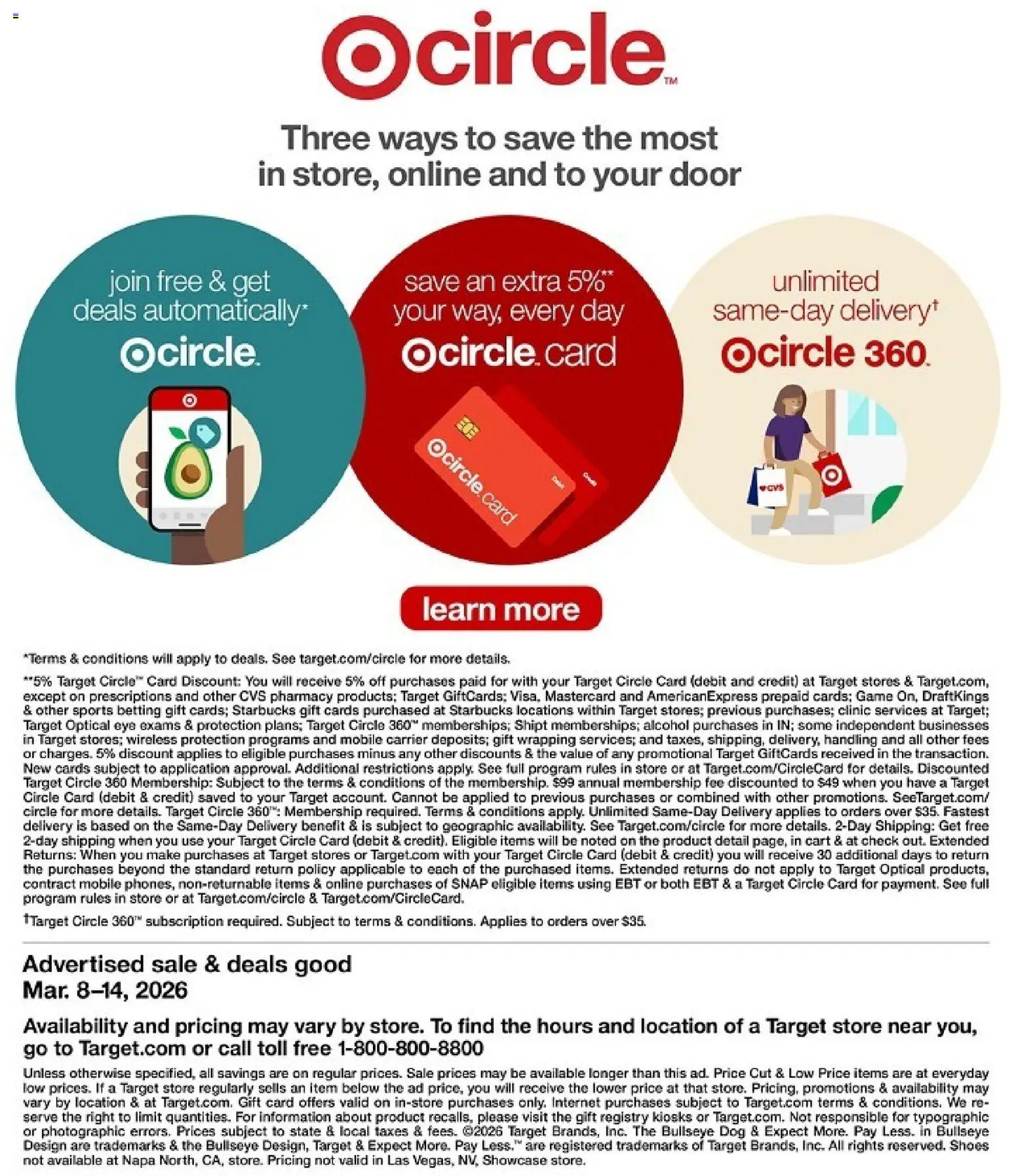Nuevas ofertas de Target válidas en toda la República Mexicana desde el 08.03.2026. ¡Encuentra las mejores ofertas en Target folleto! | Página: 43