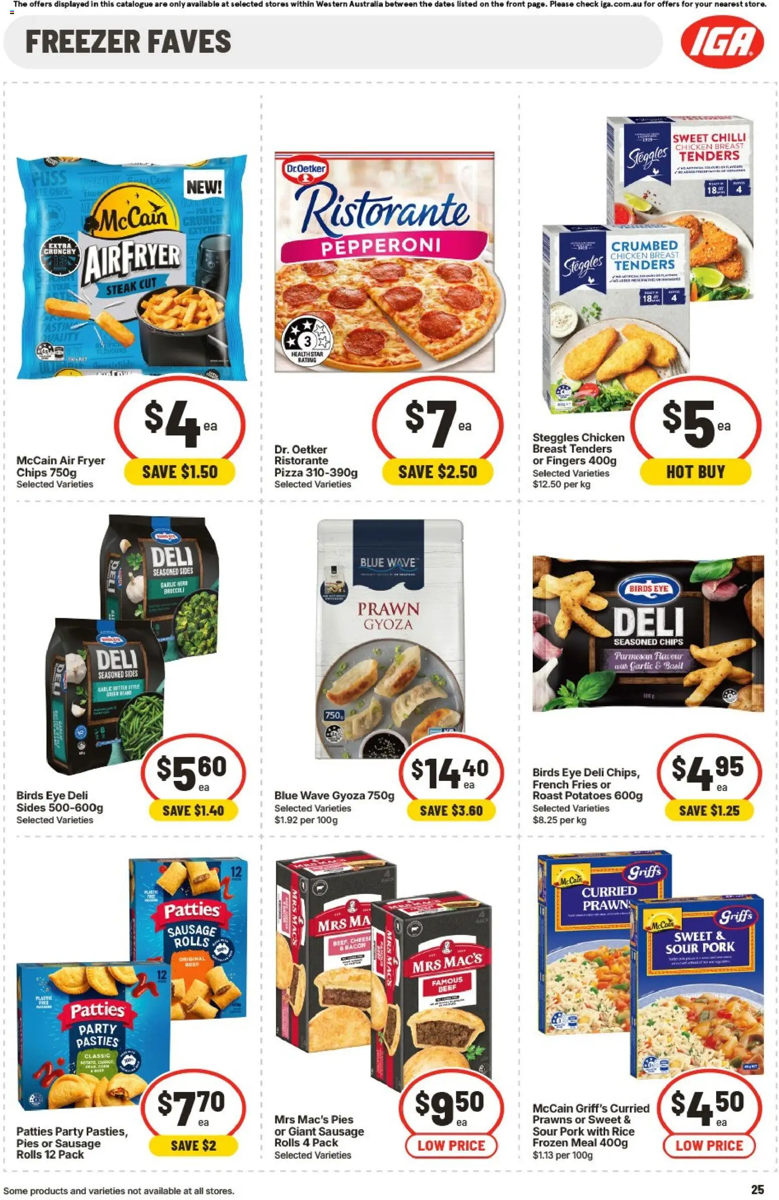 IGA catalogue - valid from 15.04.2026 | Page: 25 | Products: Butter, Oil, Bread, Wood