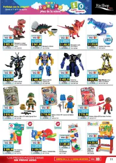 Río Shop Deco catálogo │ válido desde el 01.08.2025 | Página: 11 | Productos: Pila, Robot