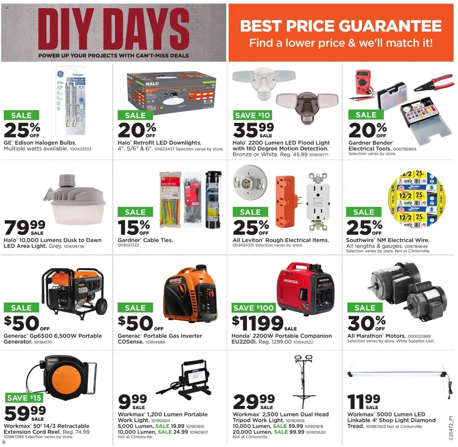 Mills Fleet Farm DIY Days - valid from 20.11.2025 | Page: 8 | Products: Cable