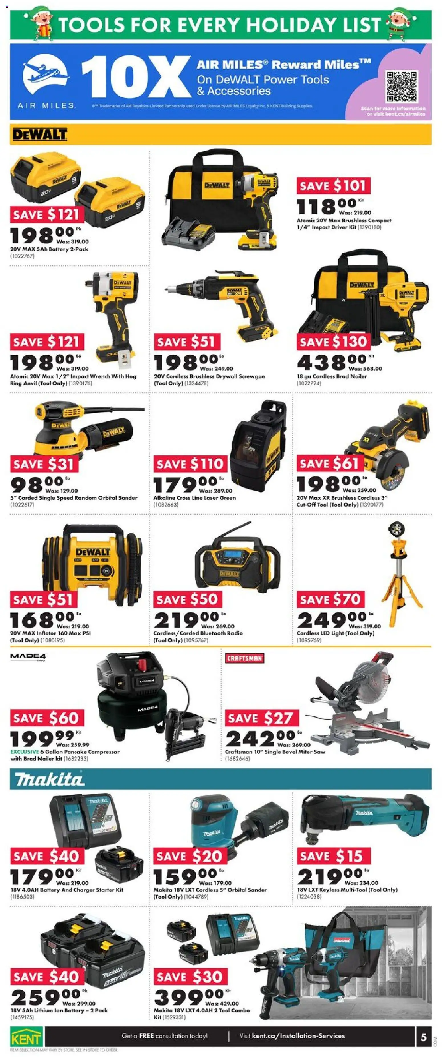 Kent flyer valid from 20.11.2025 | Page: 5 | Products: Radio, Battery