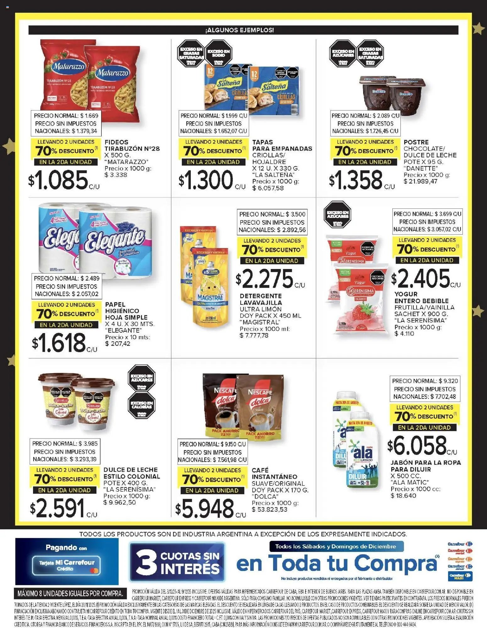 Carrefour - Carrefour Hiper 03 Diciembre - 9f59952f-7627-4a15-93a5-226a35a10741 │ válido desde el 03.12.2025 | Página: 11 | Productos: Teléfono, Caso, Dulce de leche, Leche