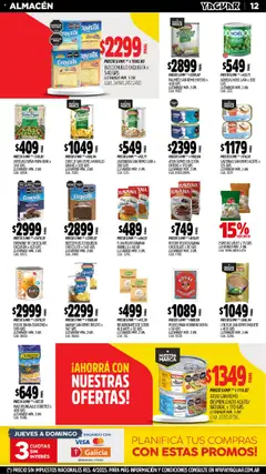 Vista previa Yaguar - Córdoba válido desde el 13.10.2025 | Página: 12 | Productos: Lentejas, Arvejas, Chocolate, Provenzal