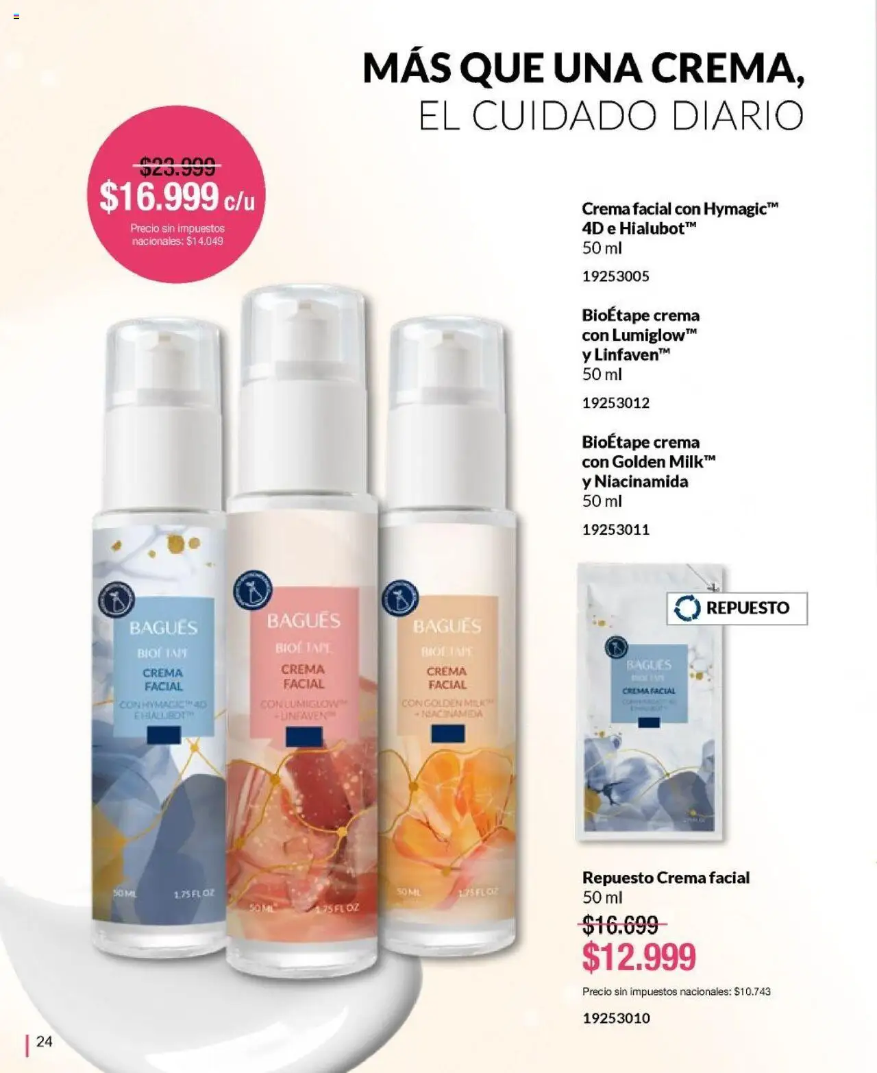 Bagués - Catálogo │ válido desde el 22.09.2025 | Página: 24 | Productos: Crema