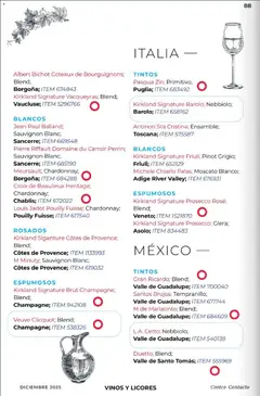 Vista previa de Costco Revista Diciembre, nuevo folleto de la tienda, válido en México a partir del 01.12.2025 | Página: 88 | Productos: Champagne