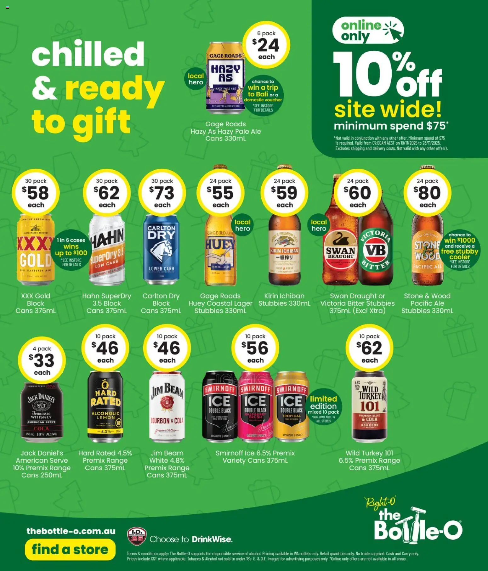 The Bottle-O catalogue - valid from 10.11.2025 | Page: 6 | Products: Bourbon, Whiskey, Wood, Turkey