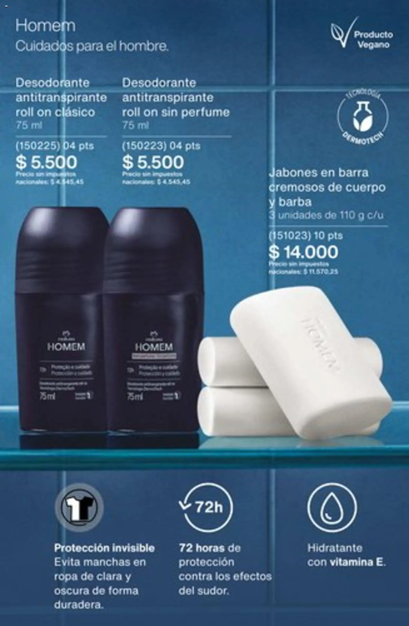 Catálogo Natura Ciclo 1/2026 │ válido desde el 04.12.2025 | Página: 98 | Productos: Perfume, Desodorante, Antitranspirante, Ropa