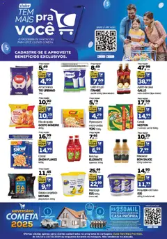 Cometa Supermercados - Ofertas Clube Tem Mais Pra Você - Pré-Visualização do folheto da loja Cometa Supermercados, válido de 16.10.2025