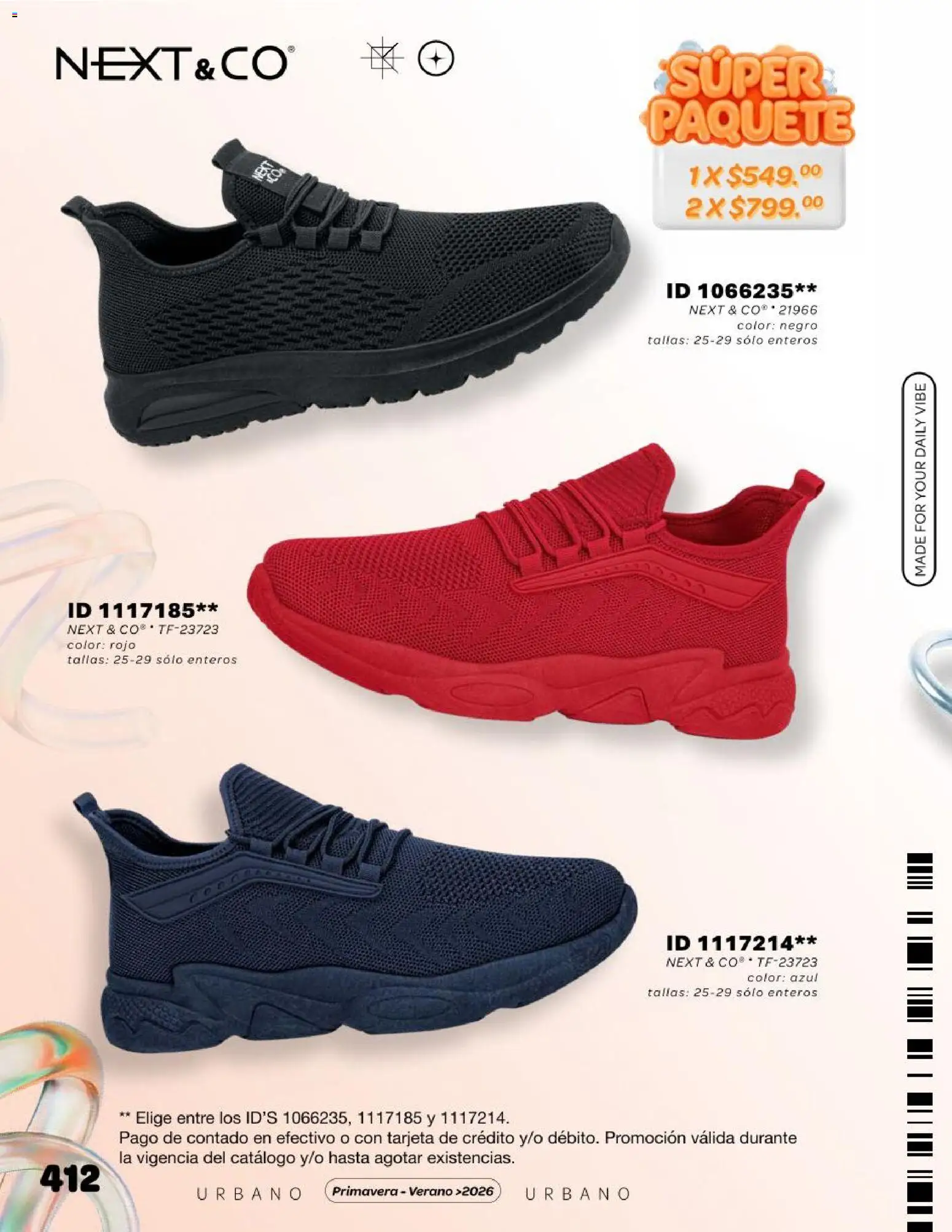 Nuevas ofertas de Price Shoes válidas en toda la República Mexicana desde el 15.02.2026. ¡Encuentra las mejores ofertas en Price Shoes catálogo Urbano! | Página: 412