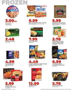 Preview of HyVee weekly ads valid from 03.11.2025 | Page: 32 | Products: Broccoli, Bread, Fish, Sauce