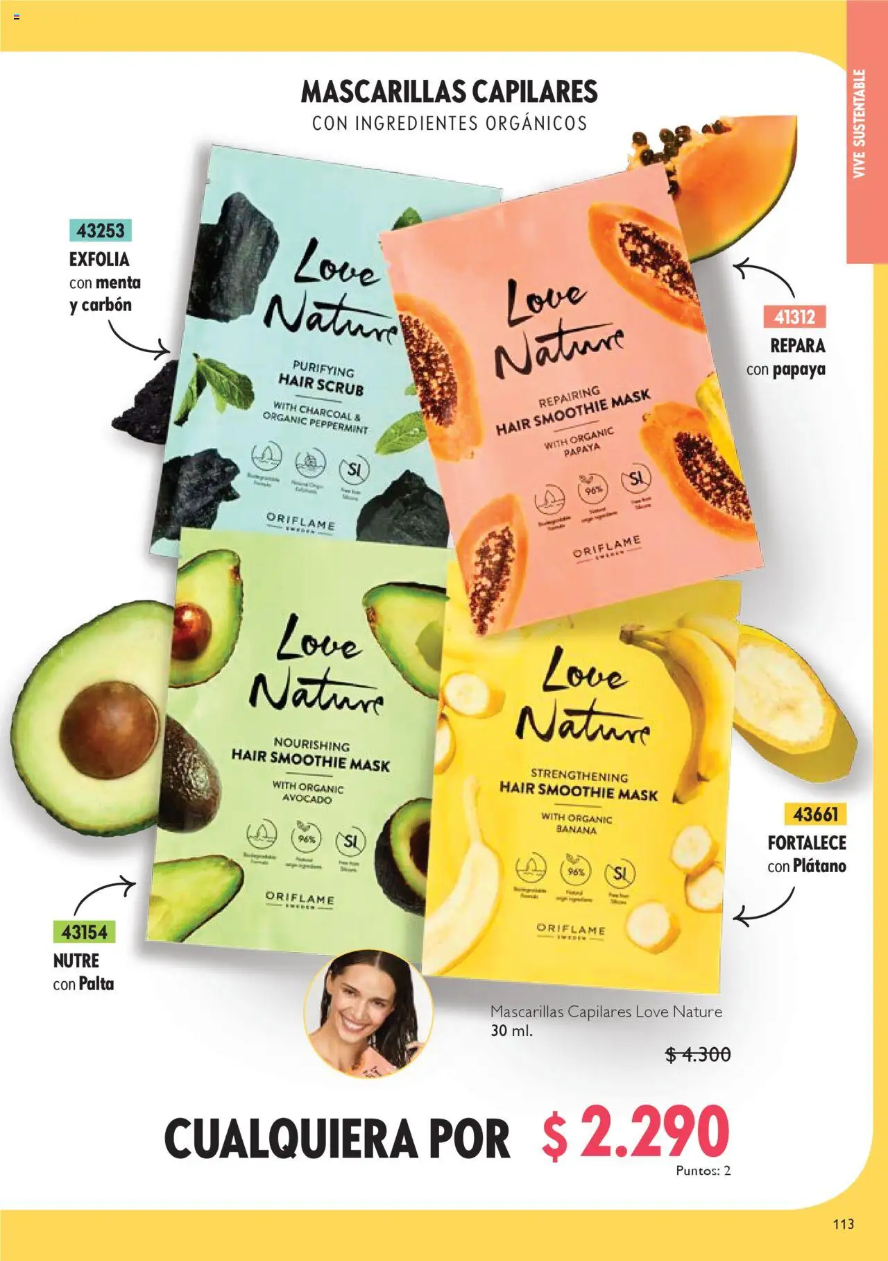 Oriflame - Catálogo │ válido desde el 13.09.2025 | Página: 113 | Productos: Palta, Plátano