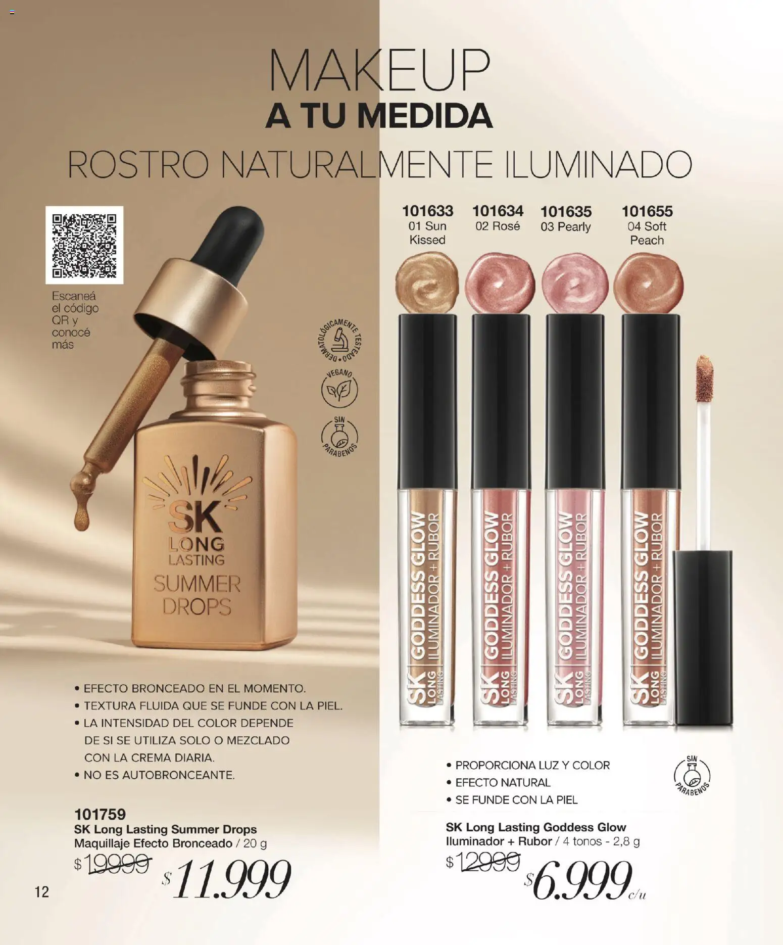 Violetta - Violetta Cosméticos │ válido desde el 30.03.2026 | Página: 12 | Productos: Maquillaje, Iluminador, Rubor, Crema