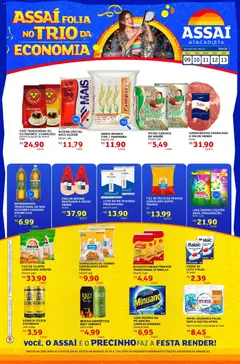Encarte Assaí Atacadista - GO - Pré-Visualização do folheto da loja Assaí Atacadista, válido de 09.02.2026