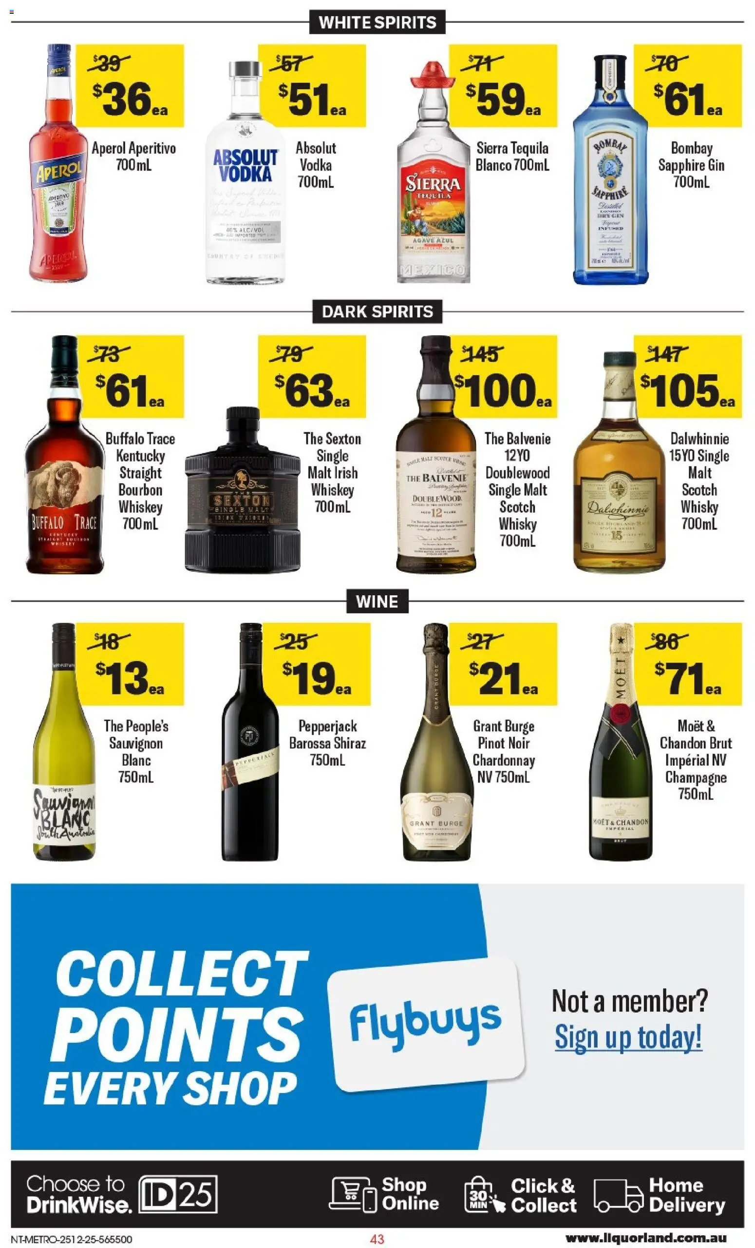 Coles catalogue - valid from 25.12.2025 | Page: 44 | Products: Wine, Gin, Vodka, Scotch