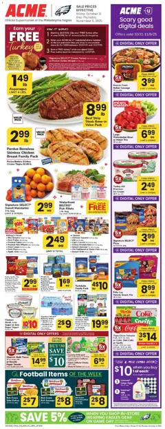 Preview of Acme weekly ads valid from 31.10.2025