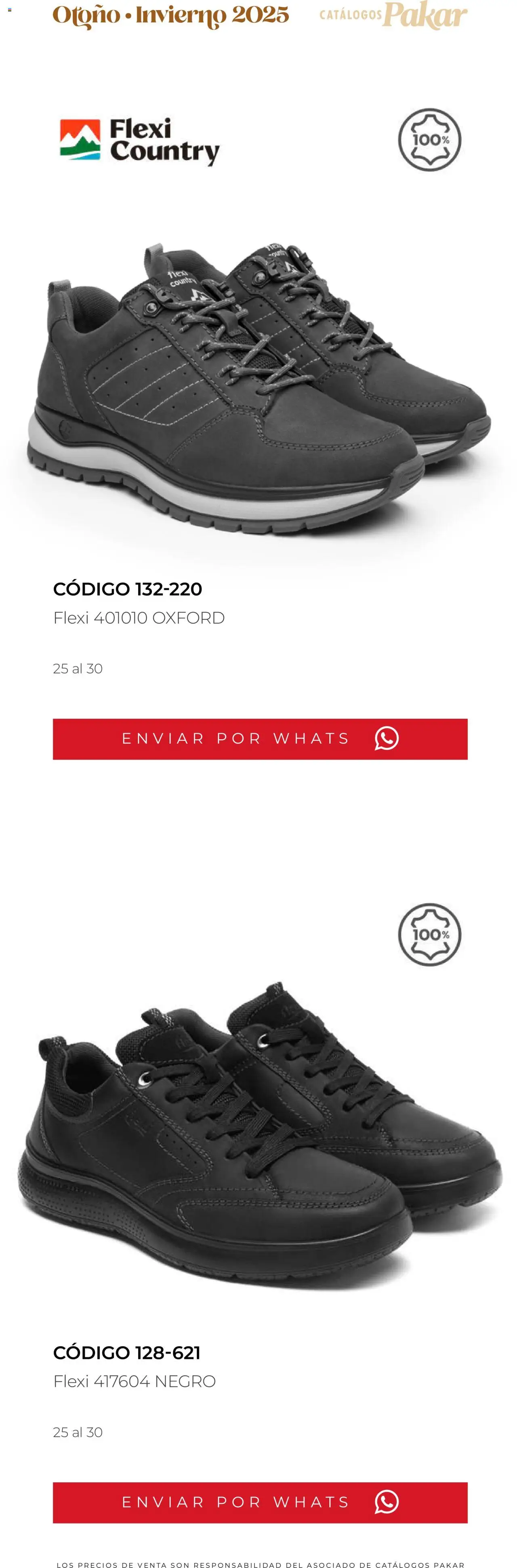 Nuevas ofertas de SC Pakar válidas en toda la República Mexicana desde el 10.10.2025. ¡Encuentra las mejores ofertas en SC Pakar - Catálogo Flexi otoño / invierno! | Página: 256