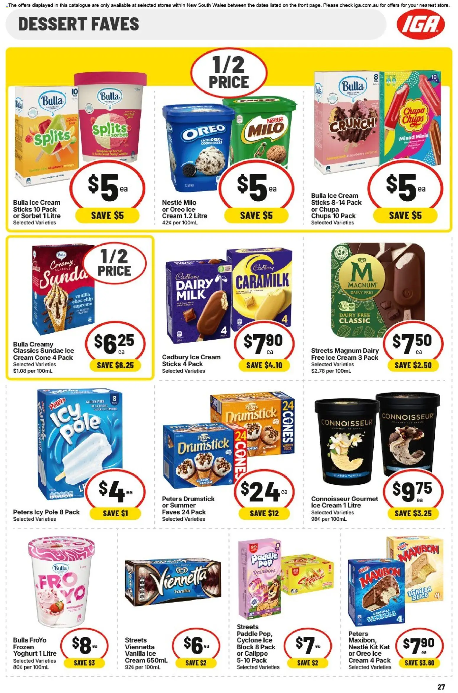 IGA catalogue - valid from 22.04.2026 | Page: 26 | Products: Plant, Dairy, Juice, Fridge
