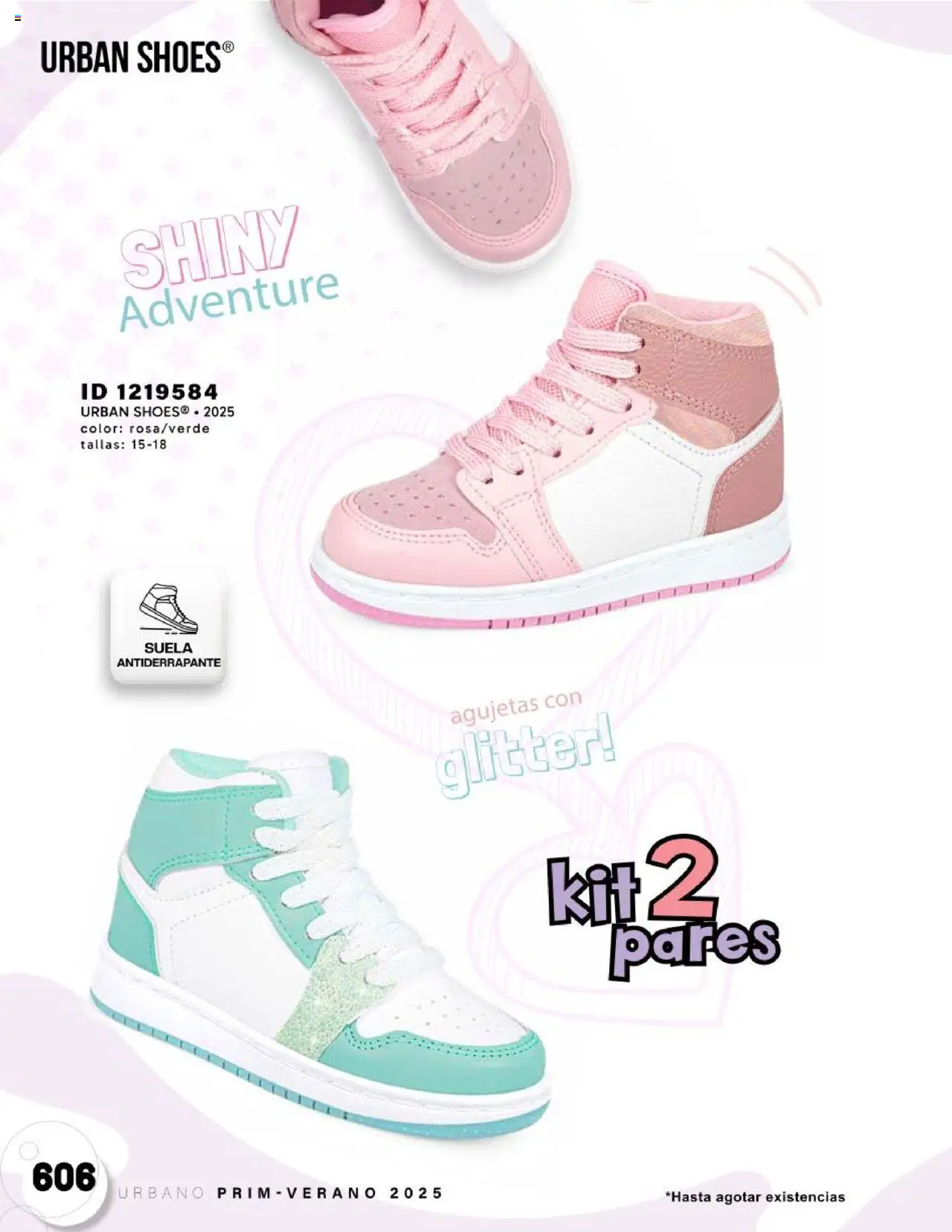Nuevas ofertas de Price Shoes válidas en toda la República Mexicana desde el 24.01.2025. ¡Encuentra las mejores ofertas en Price Shoes catálogo Urbano! | Página: 606 | Productos: Glitter
