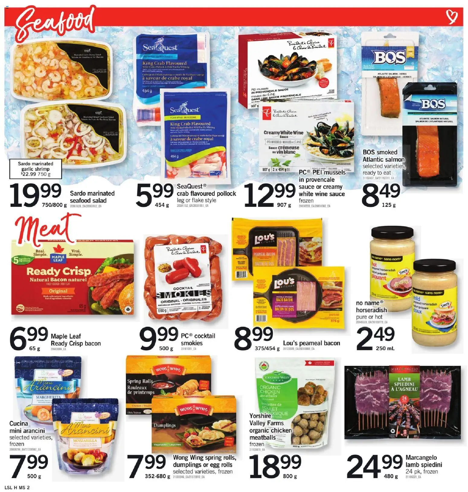 Loblaws flyer valid from 27.11.2025 | Page: 8 | Products: Salad, Wine, Chicken