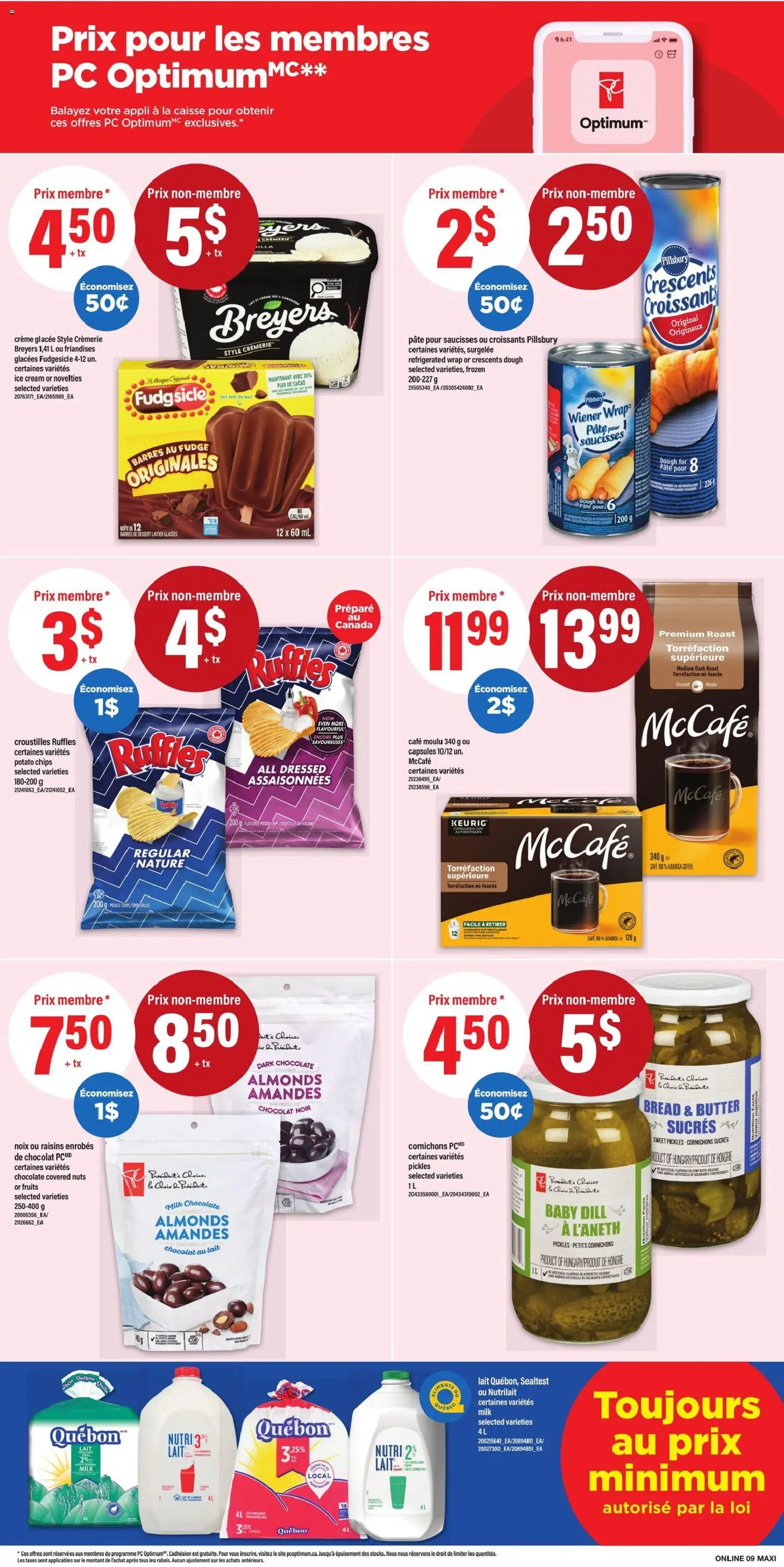 Maxi flyer valid from 04.12.2025 | Page: 14 | Products: Chips, Cream, Milk, Butter