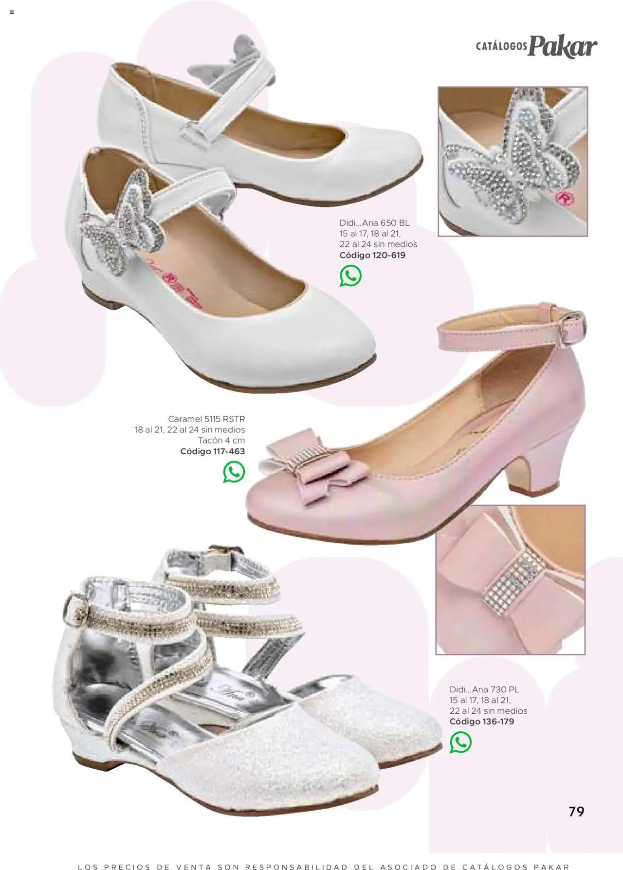 Nuevas ofertas de SC Pakar válidas en toda la República Mexicana desde el 24.07.2025. ¡Encuentra las mejores ofertas en SC Pakar - Catálogo Nina otoño / invierno! | Página: 79