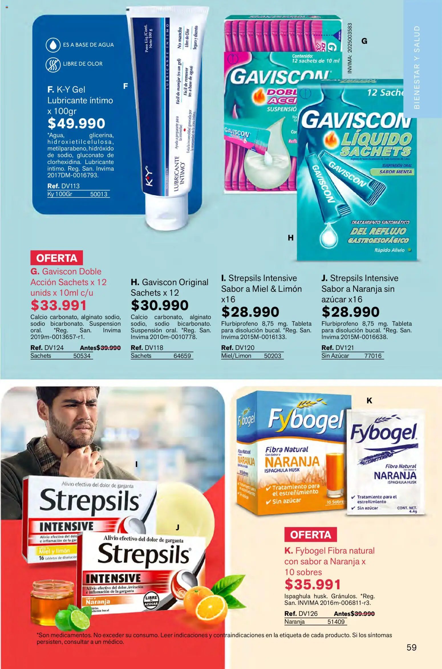 Leonisa revista - valida desde el 05.02.2026 | Página: 59 | Productos: Tableta, Azucar, Peso, Limón