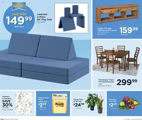 Preview of Fred Meyer weekly ads valid from 02.01.2026 | Page: 8 | Products: Sofa, Table