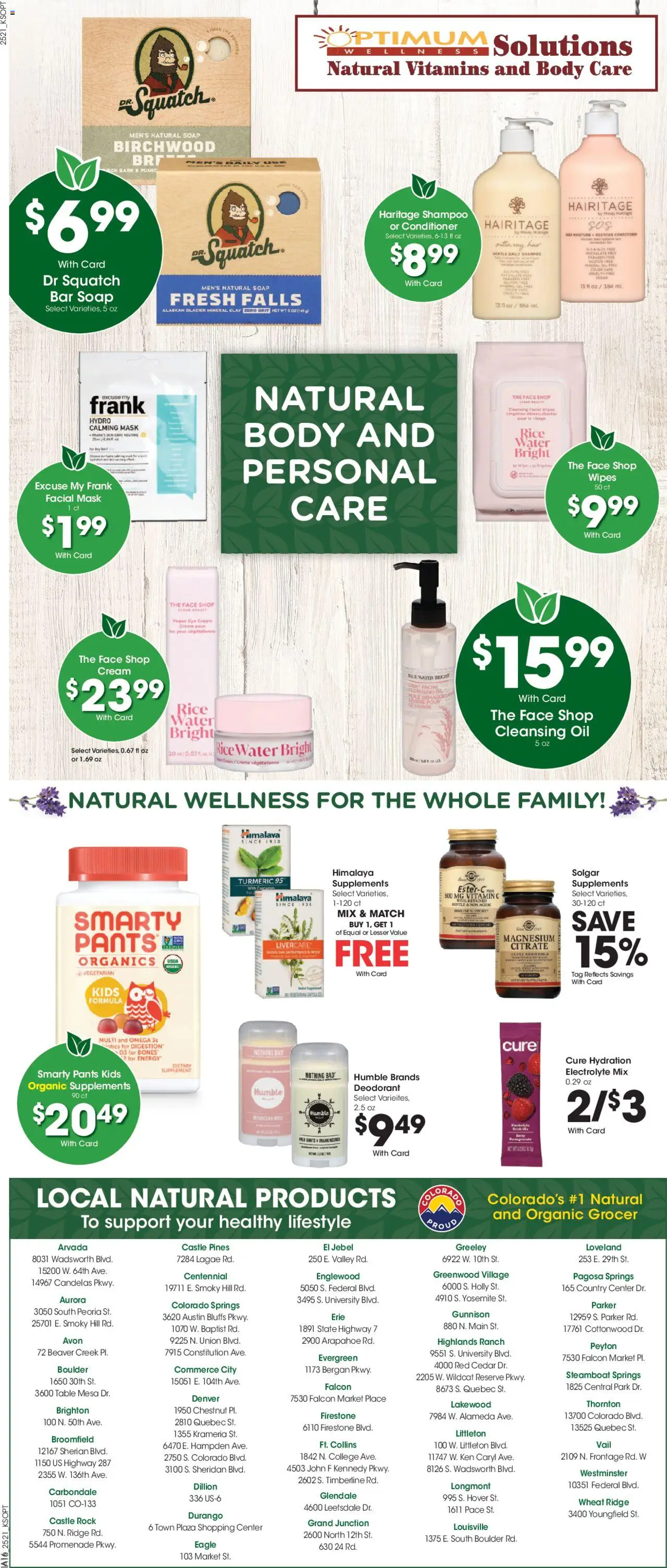 King Soopers Weekly Ad CO - valid from 25.06.2025 | Page: 8 | Products: Magnesium, Turmeric, Ridge, Rice