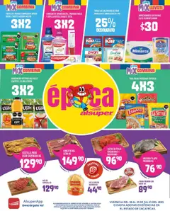 Vista previa de Alsuper - Folleto - Zacatecas, nuevo folleto de la tienda, válido en México a partir del 18.07.2025