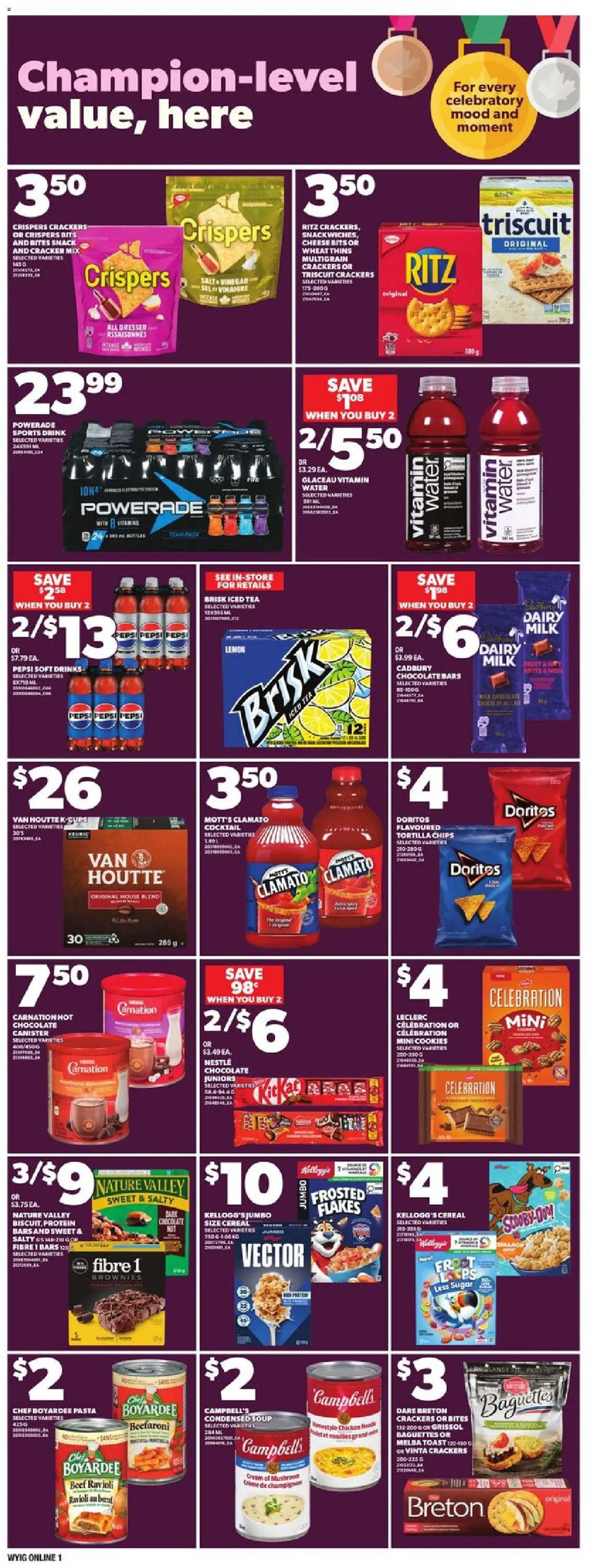 Independent Grocer flyer valid from 19.02.2026 | Page: 8 | Products: Beef, Pasta, Flakes, Chicken