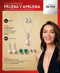 Catálogo Ésika Campaña 17 válido desde el 14.10.2025 | Página: 113 | Productos: Baño, Collar, Aros