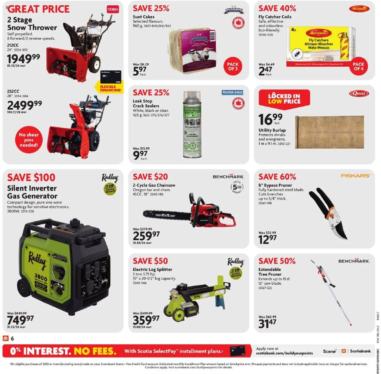 Home Hardware flyer valid from 09.10.2025 | Page: 7