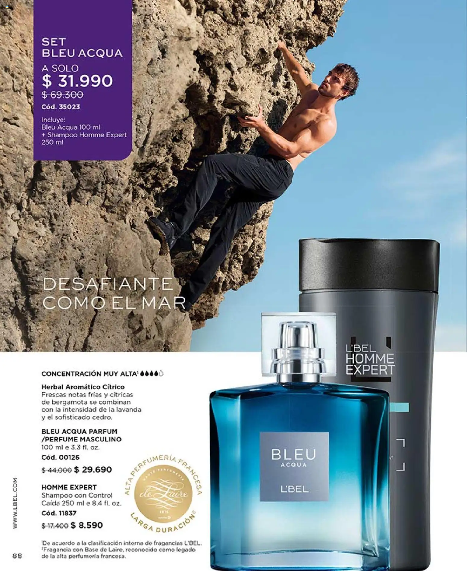 Catálogo L'Bel Campaña 5 │ válido desde el 01.03.2026 | Página: 88 | Productos: Perfume, Fragancia, Base, Shampoo