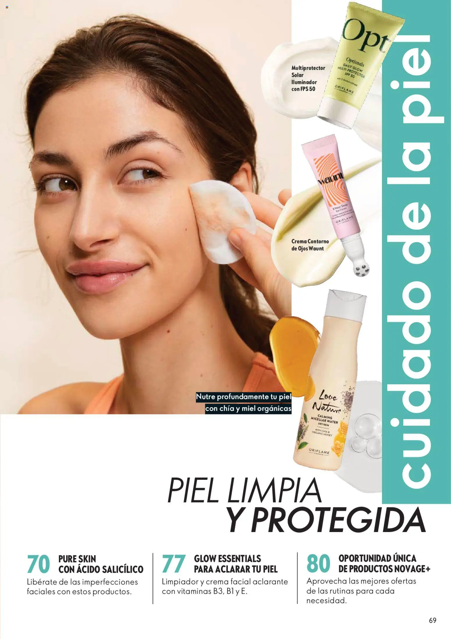 Nuevas ofertas de Oriflame válidas en toda la República Mexicana desde el 25.10.2025. ¡Encuentra las mejores ofertas en Oriflame Buen Fin! | Página: 69 | Productos: Contorno de ojos, Crema, Limpiador, Aclarante