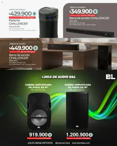 Olímpica - Especial Audio y Televisión -  Vista previa de la revista de la tienda Olímpica valido desde el 18.10.2025 | Página: 11 | Productos: Audio, Parlante