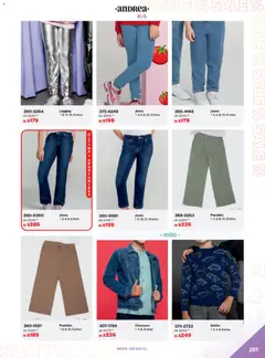 Vista previa de Andrea catálogo Outlet, nuevo folleto de la tienda, válido en México a partir del 21.12.2025 | Página: 201 | Productos: Suéter, Chamarra, Ropa