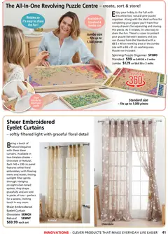 Preview of Innovations catalogue  - valid from 26.03.2026 | Page: 41 | Products: Curtain, Floral, Light, Chocolate