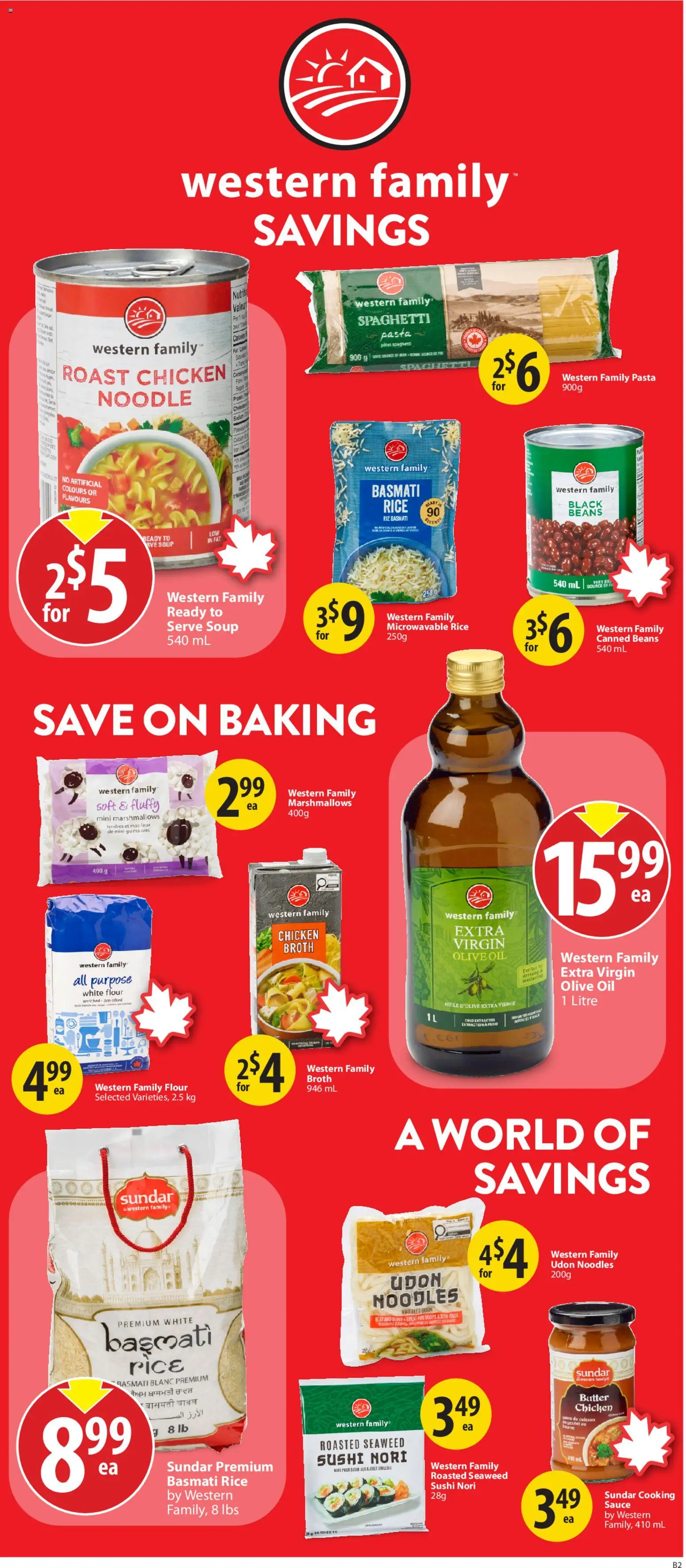 Save on foods flyer valid from 27.11.2025 | Page: 19 | Products: Rice, Butter, Oil, Chicken
