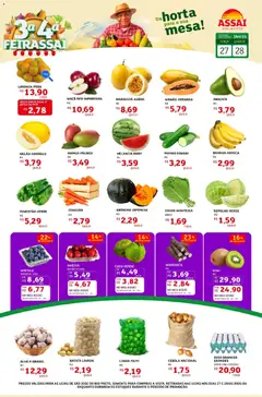 Encarte Assaí Atacadista - Folheto - Pré-Visualização do folheto da loja Assaí Atacadista, válido de 27.01.2026