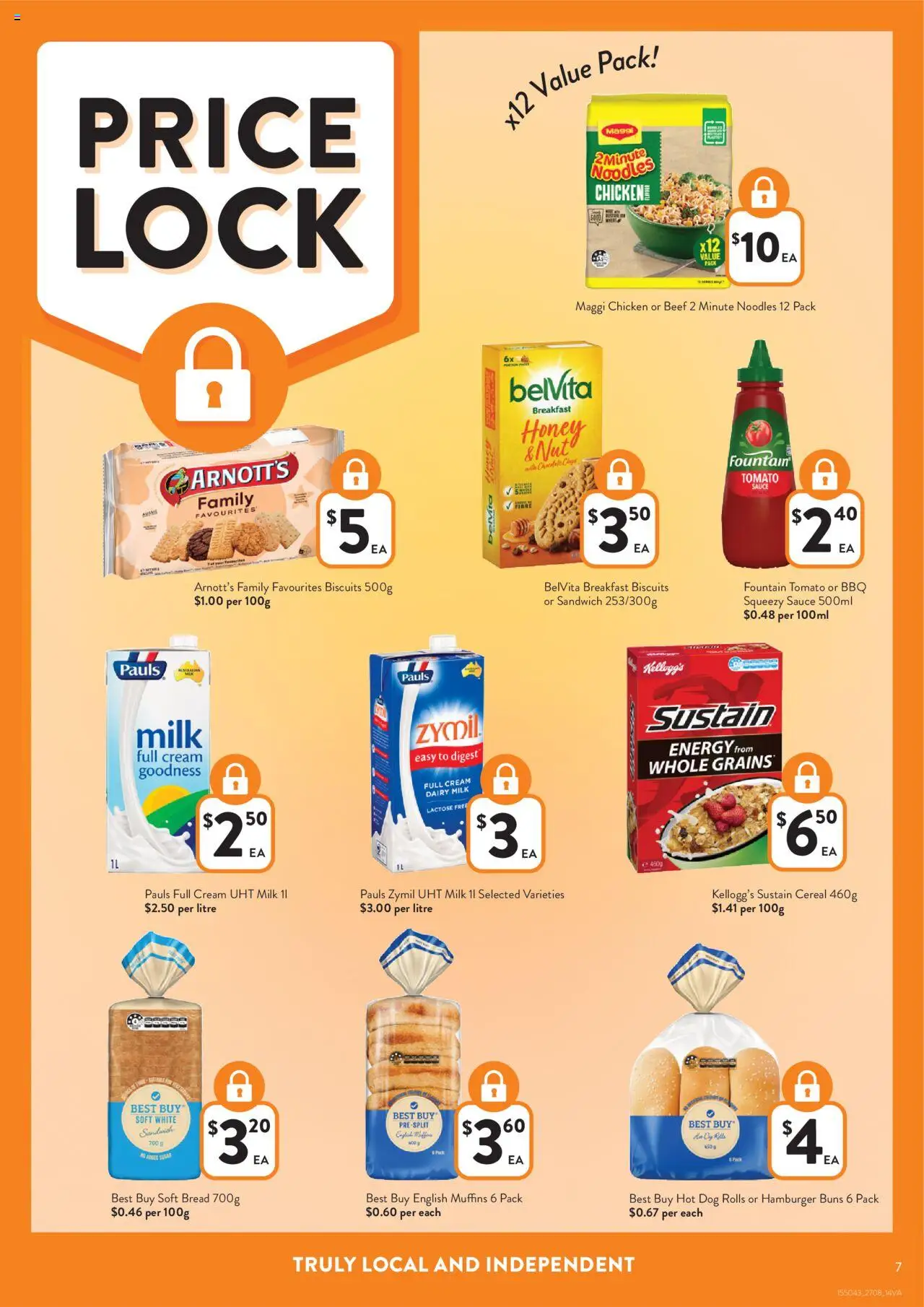 Foodworks catalogue - valid from 27.08.2025 | Page: 7 | Products: Muffins, Cereal, Cream, Biscuits