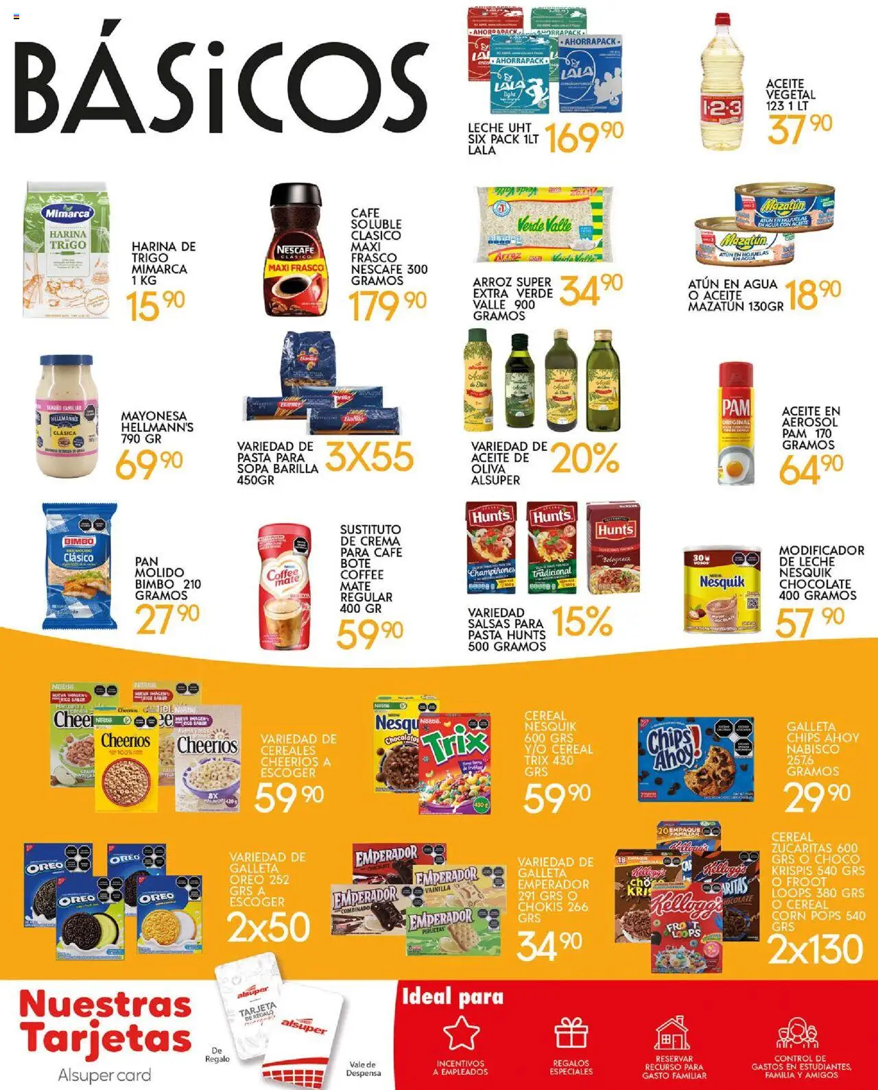 Nuevas ofertas de Alsuper válidas en toda la República Mexicana desde el 14.10.2025. ¡Encuentra las mejores ofertas en Alsuper - Folleto! | Página: 6 | Productos: Harina, Frasco, Aceite, Pan