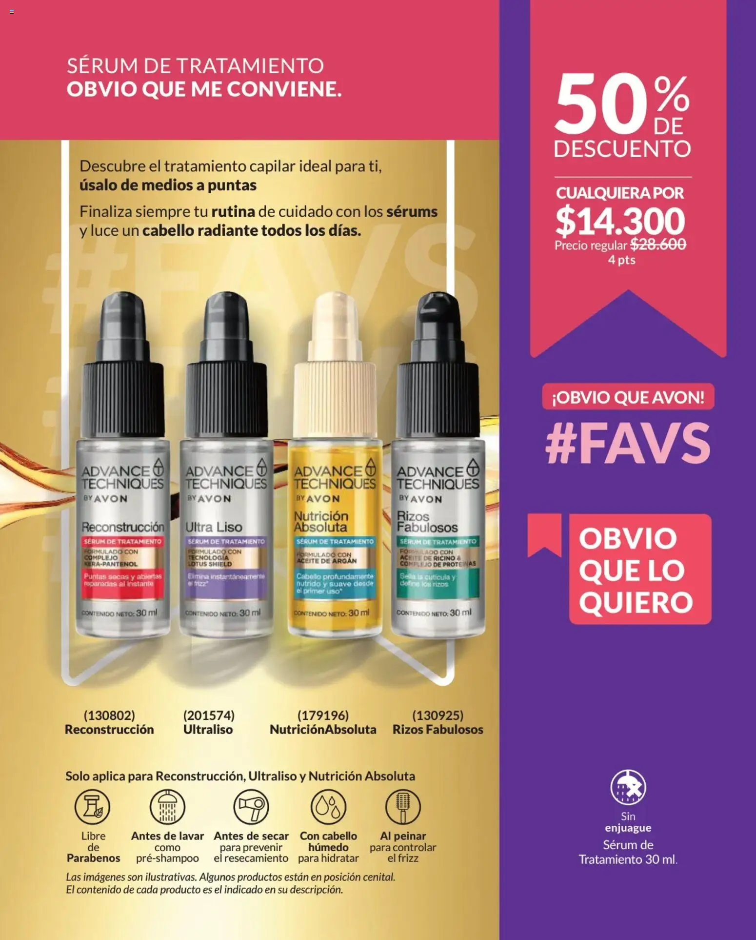 Avon revista - valida desde el 02.01.2026 | Página: 153 | Productos: Serum, Aceite