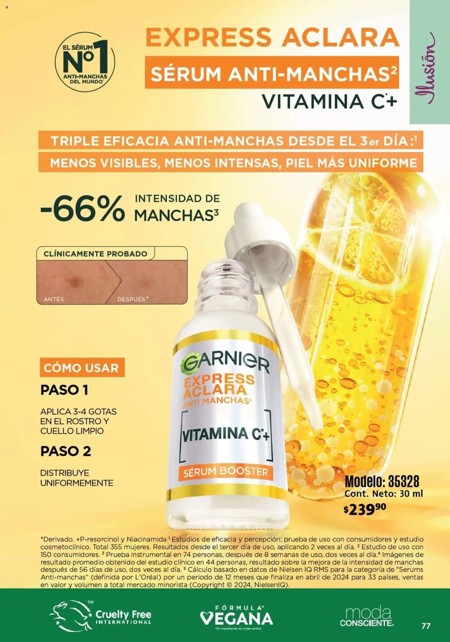 Nuevas ofertas de Ilusión válidas en toda la República Mexicana desde el 01.03.2026. ¡Encuentra las mejores ofertas en Ilusión catálogo Marcas Amigas! | Página: 79 | Productos: Serum, Sobre
