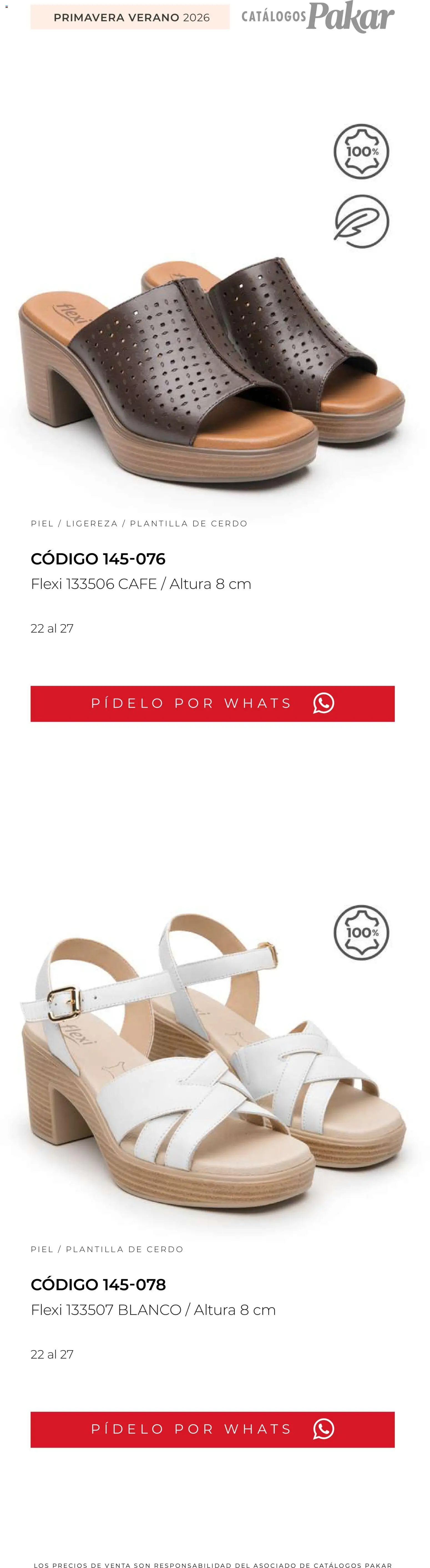 Nuevas ofertas de SC Pakar válidas en toda la República Mexicana desde el 04.03.2026. ¡Encuentra las mejores ofertas en SC Pakar catálogo Flexi PV26! | Página: 44 | Productos: Café, Cerdo