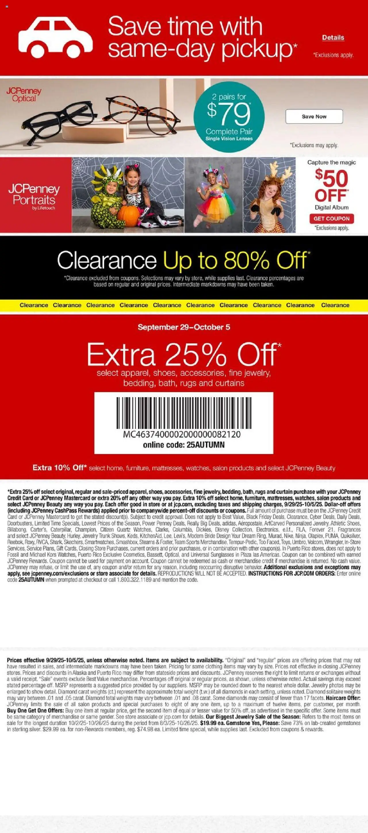 JCPenney Weekly Ad - valid from 29.09.2025 | Page: 9 | Products: Weight