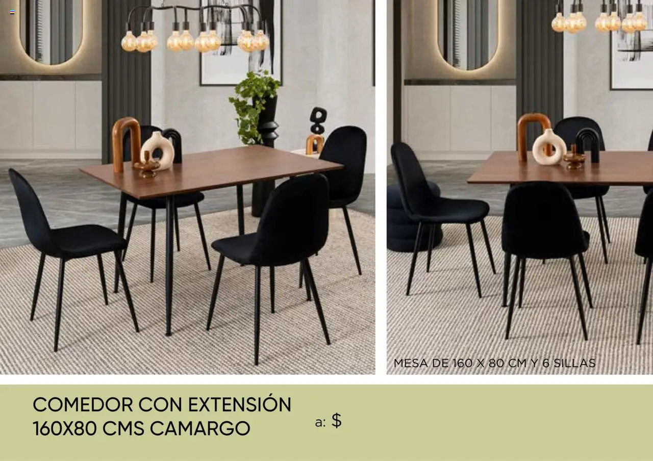 Nuevas ofertas de Muebles Dico válidas en toda la República Mexicana desde el 25.10.2024. ¡Encuentra las mejores ofertas en Muebles Dico catálogo Dico! | Página: 72 | Productos: Extensión, Mesa