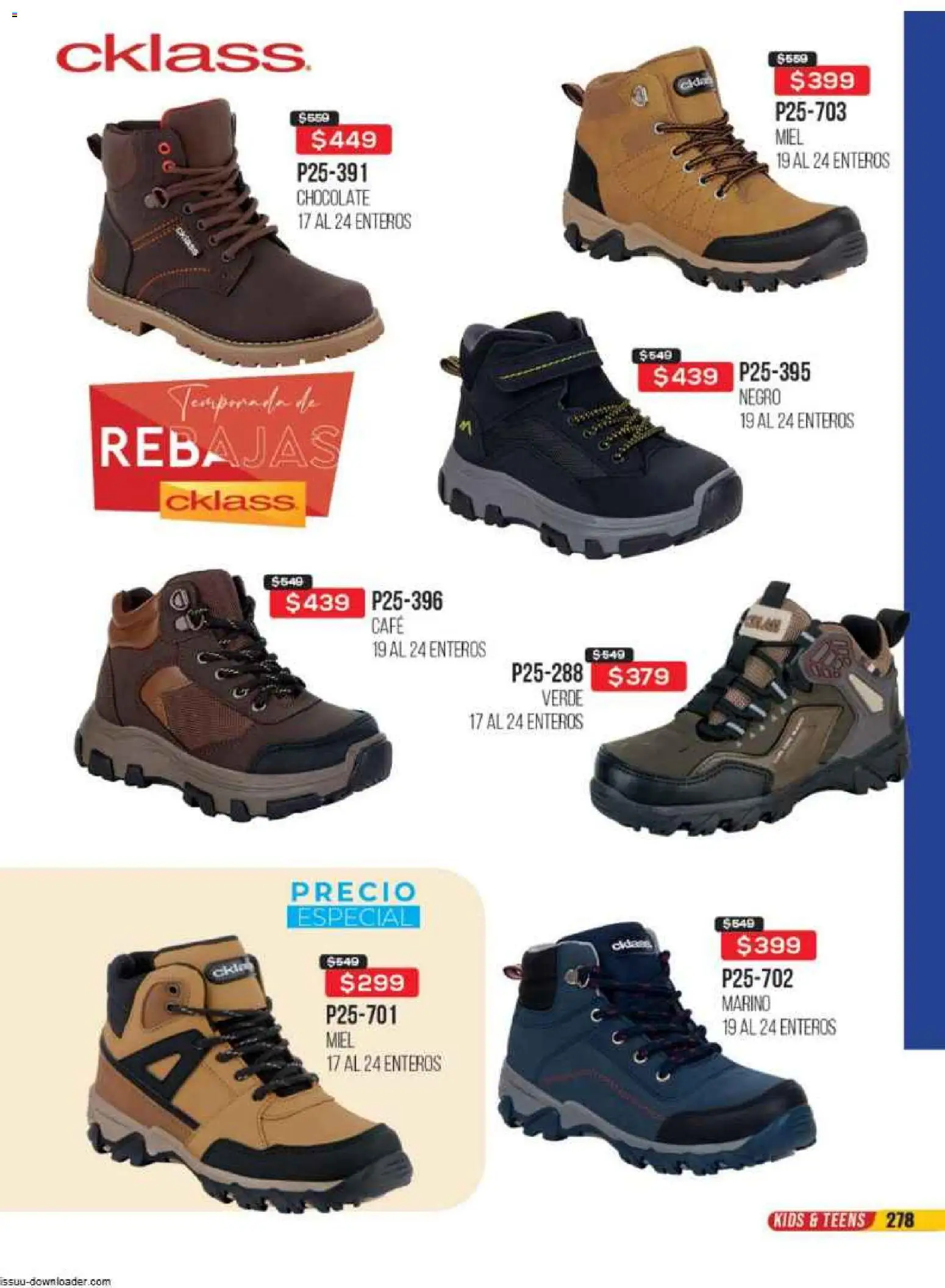 Nuevas ofertas de Cklass válidas en toda la República Mexicana desde el 31.10.2025. ¡Encuentra las mejores ofertas en Cklass catálogo Super Rebajas Ropa! | Página: 608 | Productos: Café, Chocolate